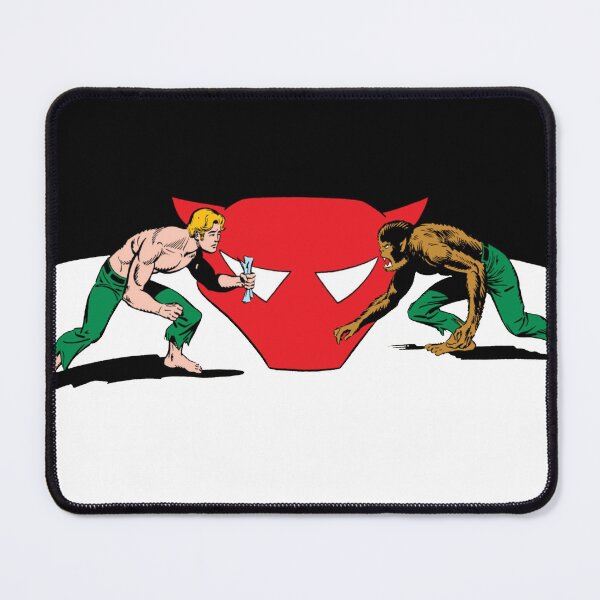 Item preview, Werewolf by Night vs Jack Russell Classic Fight designed and sold by Midnightbloodstone.