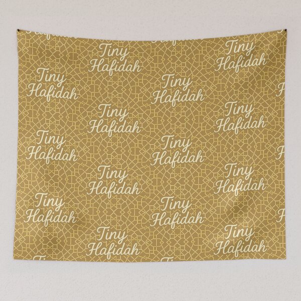 Item preview, Tiny Hafidah – Islamic Geometric Pattern Calligraphy Design designed and sold by D-Islamic.