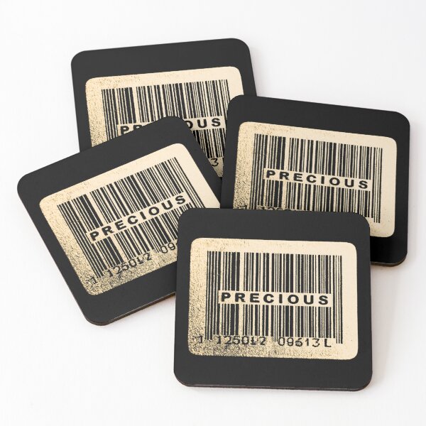 Item preview, Precious, a gold barcode, a logo style graphics designed and sold by silent-violin.