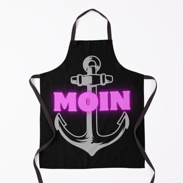 Item preview, MOIN Anker Design – North German greeting with maritime style in pink designed and sold by Fies-und-Fein.