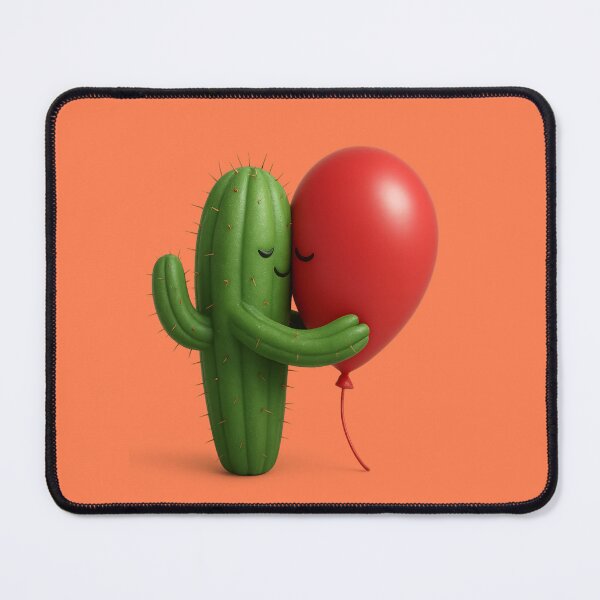 Item preview, Cactus and Balloon, complicated love designed and sold by DesignShopAD.