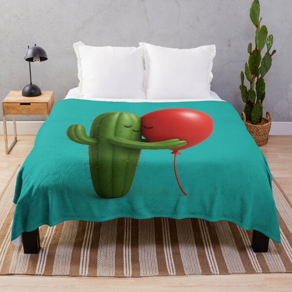 Item preview, Cactus and Balloon, complicated love designed and sold by DesignShopAD.