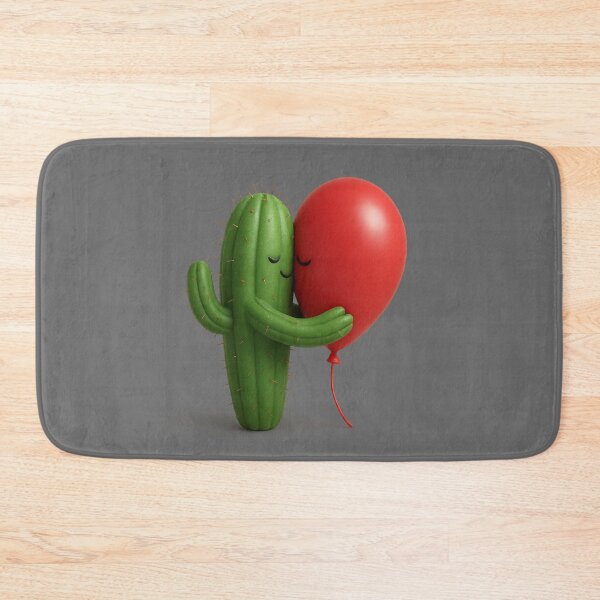 Item preview, Cactus and Balloon, complicated love designed and sold by DesignShopAD.