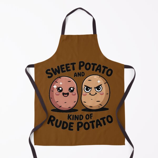 Item preview, Sweet Potato and Kind of Rude Potato designed and sold by Avenius Graphics.