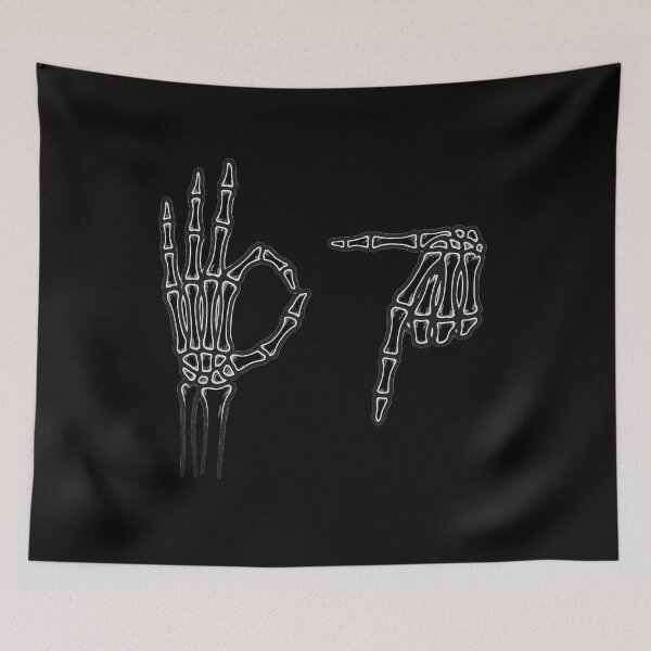 Item preview, 67 Skeleton Hand Halloween designed and sold by Prints-by-Olaf.