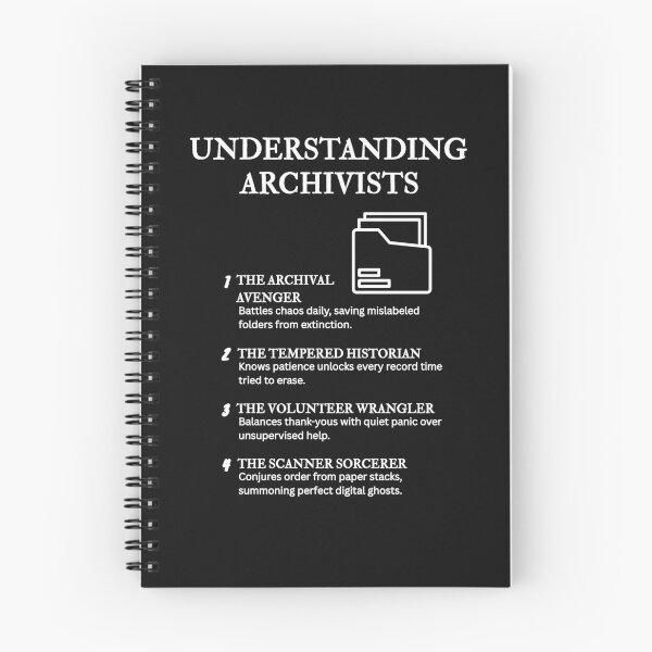Item preview, Understanding Archivists – Witty Definitions for Professionals – Black designed and sold by PsyFlow35.