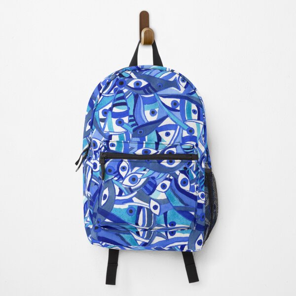 Item preview, Gorgeous Magic Eye Blue Beach Theme Pattern Watercolor designed and sold by Irina Sztukowski.