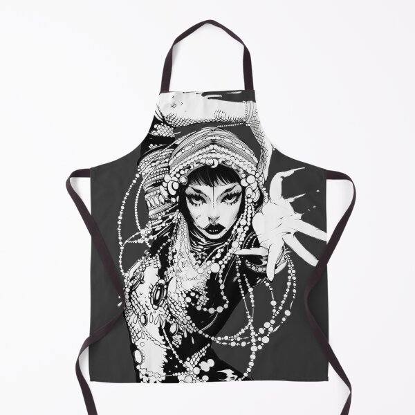 Item preview, Jibaro golden women halloween print designed and sold by forestgrump.