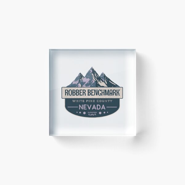 Item preview, Robber Benchmark, White Pine County, Nevada, Mountain Design designed and sold by Wanderful-roads.