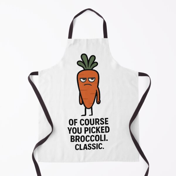 Item preview, Juno The Carrot: “Of Course You Picked Broccoli. Classic.” . Funny Carrot designed and sold by Moodzu.