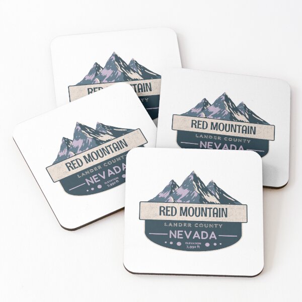 Item preview, Red Mountain, Lander County, Nevada, Mountain Design designed and sold by Wanderful-roads.
