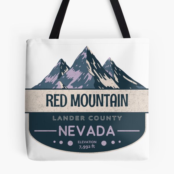 Item preview, Red Mountain, Lander County, Nevada, Mountain Design designed and sold by Wanderful-roads.