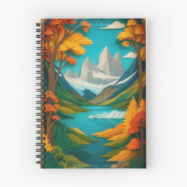 Item preview, One Hundred Magic Places - TORRES DEL PAINE, Chile designed and sold by Earth Celebration Designs.