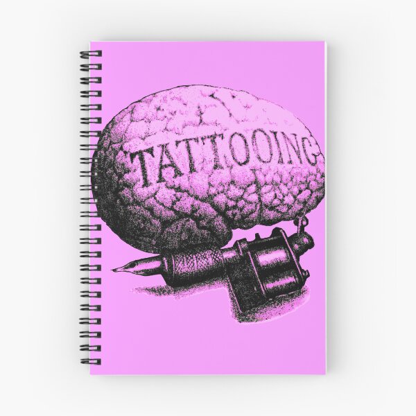 Item preview, Tattooing on the brain in pink designed and sold by TheTattooGuy.