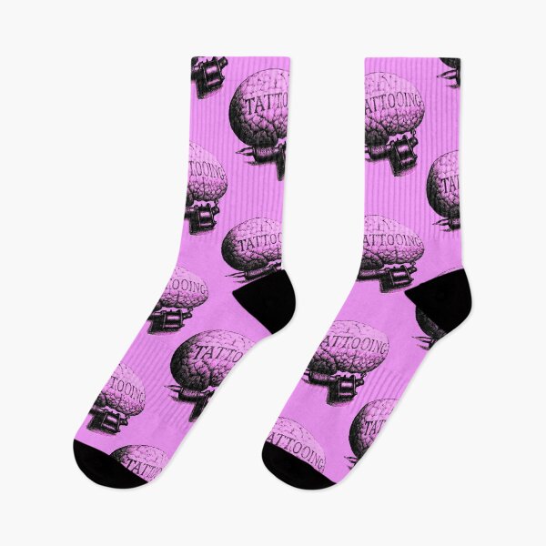 Item preview, Tattooing on the brain in pink designed and sold by TheTattooGuy.
