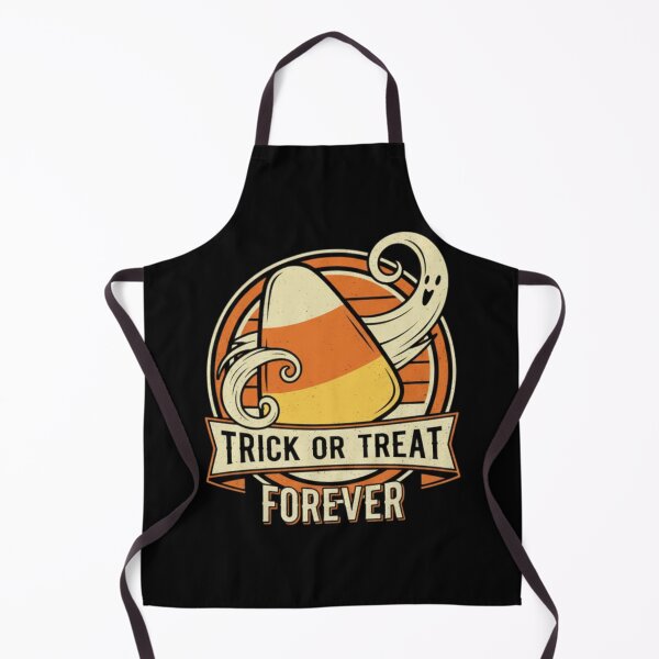 Item preview, Trick or Treat Forever Candy Corn Ghost designed and sold by Silent Watch Threads..