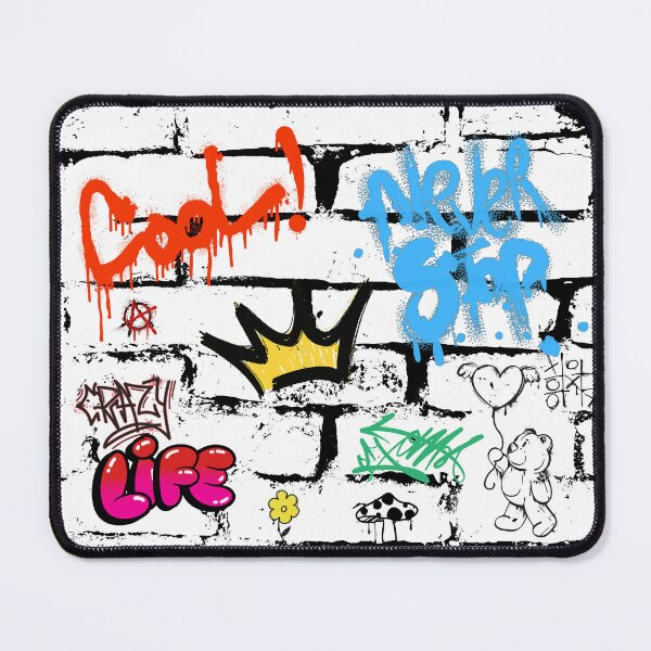 Item preview, Never Stop a Crazy Life designed and sold by alizye.