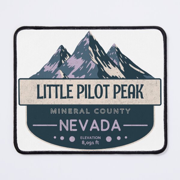 Item preview, Little Pilot Peak, Mineral County, Nevada, Mountain Design designed and sold by Wanderful-roads.