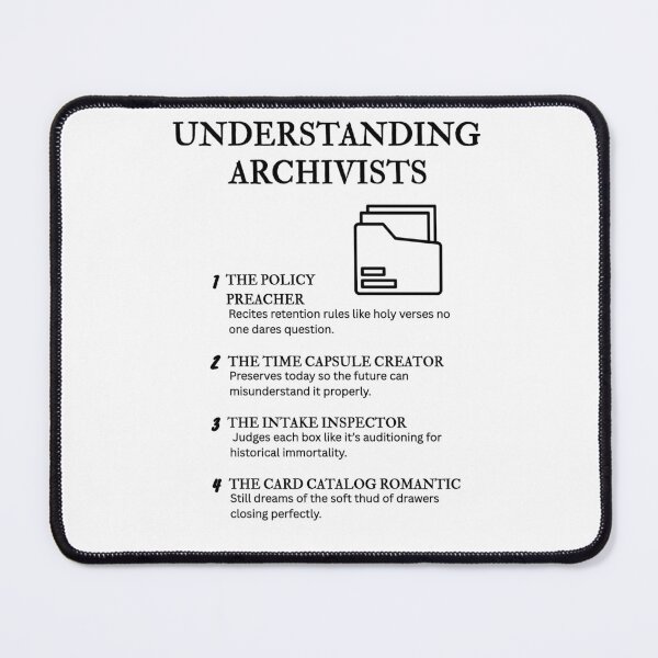 Item preview, Understanding Archivists – A Tribute to the Keepers of Time					 designed and sold by PsyFlow35.