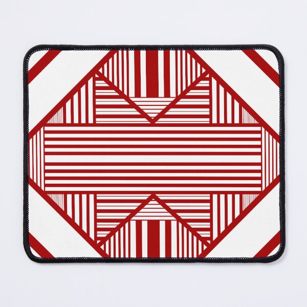 Item preview, Triangle stripes 2 in Red and White designed and sold by LAEC-Shop.