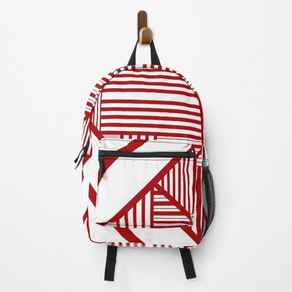 Item preview, Triangle stripes 2 in Red and White designed and sold by LAEC-Shop.
