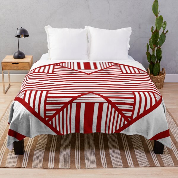 Item preview, Triangle stripes 2 in Red and White designed and sold by LAEC-Shop.