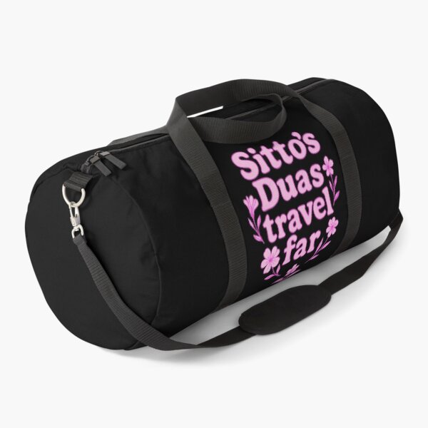 Item preview, Sitto’s Duas Travel Far ( pink ) – Islamic Floral Quote Design designed and sold by D-Islamic.