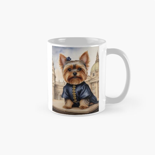Item preview, Royal Yorkie Noble Yorkshire Terrier Palace Portrait designed and sold by Angelsartsandpattern.