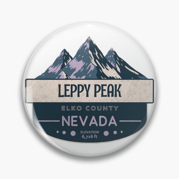 Item preview, Leppy Peak, Elko County, Nevada, Mountain Design designed and sold by Wanderful-roads.