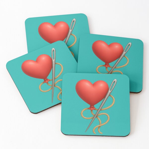 Item preview, Dangerous Love: The Heart Balloon and the Needle designed and sold by DesignShopAD.
