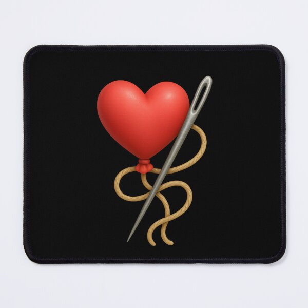 Item preview, Dangerous Love: The Heart Balloon and the Needle designed and sold by DesignShopAD.