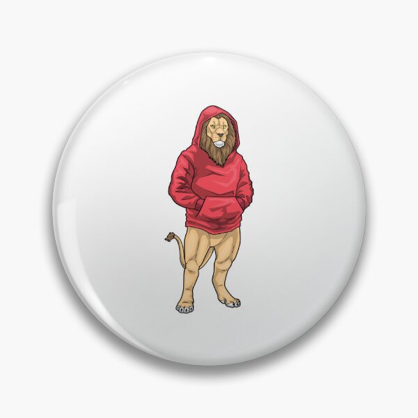 Item preview, Lion Winter Hoodie designed and sold by Snabdesign84.