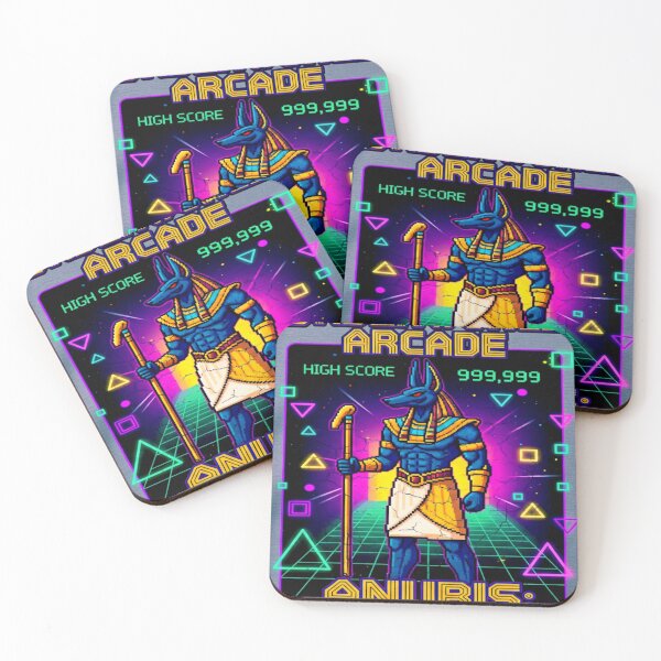 Item preview, Arcade retro Anubis designed and sold by CyberdogStudios.