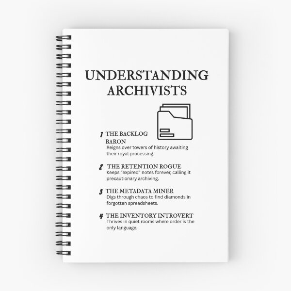 Item preview, Understanding Archivists – Archival Humor for Dusty Heroes	 designed and sold by PsyFlow35.