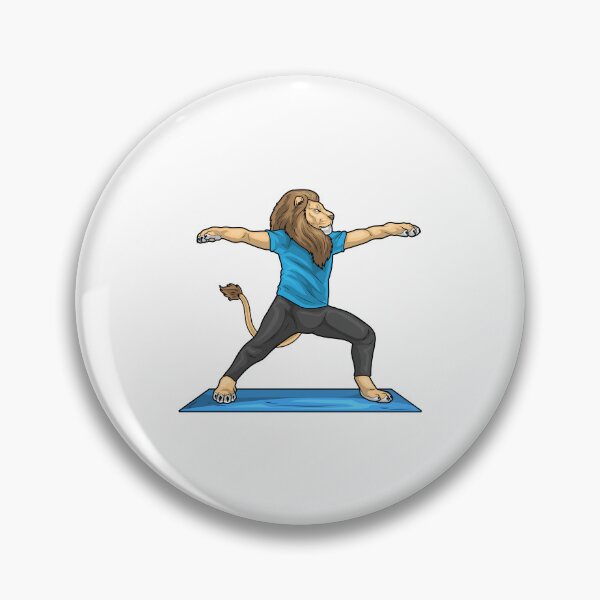 Item preview, Lion Yoga Fitness Gymnastics designed and sold by Snabdesign84.