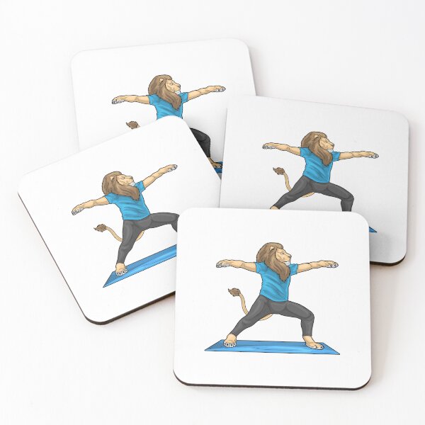 Item preview, Lion Yoga Fitness Gymnastics designed and sold by Snabdesign84.