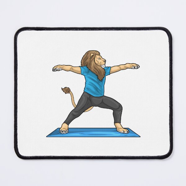 Item preview, Lion Yoga Fitness Gymnastics designed and sold by Snabdesign84.