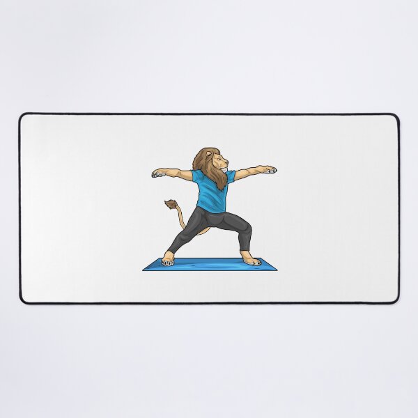 Item preview, Lion Yoga Fitness Gymnastics designed and sold by Snabdesign84.