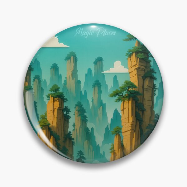 Item preview, One Hundred Magic Places - Zhangjiajie National Park, China designed and sold by Earth Celebration Designs.