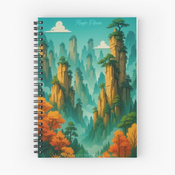 Item preview,  Zhangjiajie National Park, China - One Hundred Magic Places designed and sold by Earth Celebration Designs.