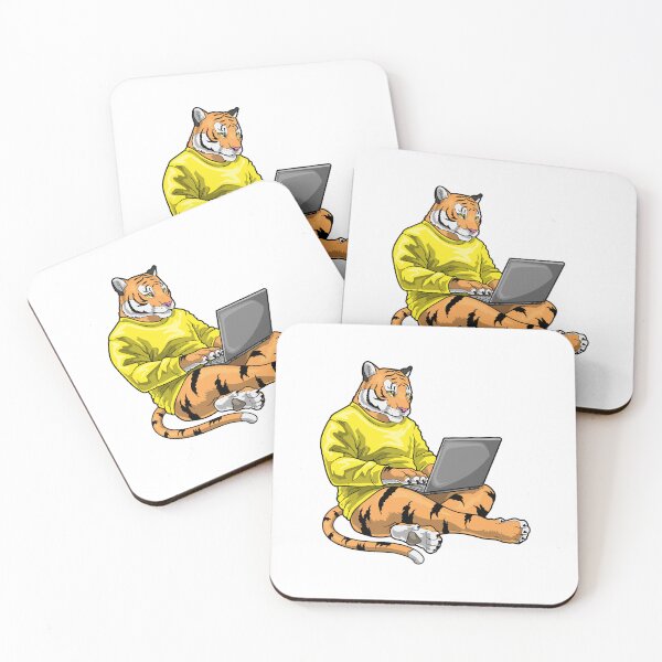 Item preview, Tiger Laptop designed and sold by Snabdesign84.