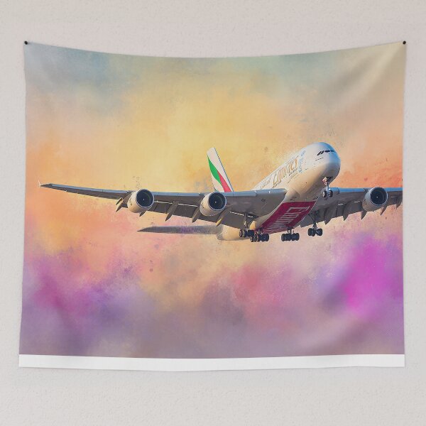 Item preview, Flight in Brushstrokes designed and sold by Skyframe Aviation.