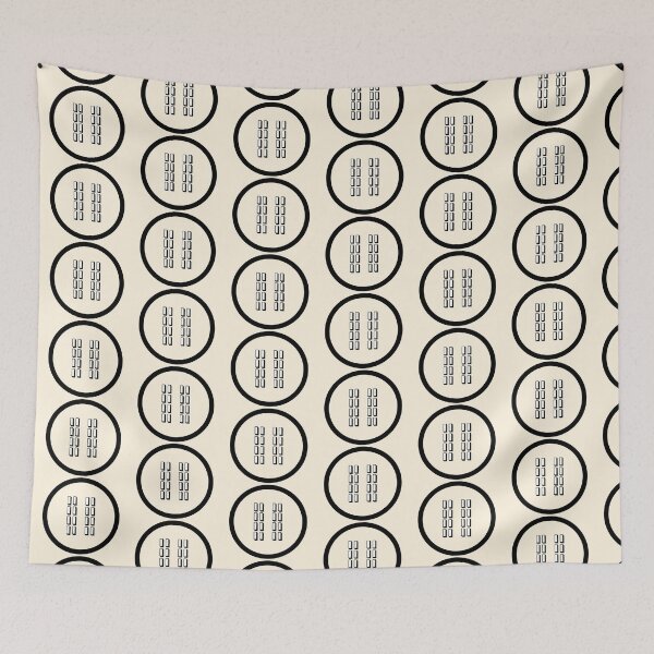 Item preview, Oyeku Meji – Sacred Ifa Odu Symbol | Yoruba Spiritual Design designed and sold by blaze_art.