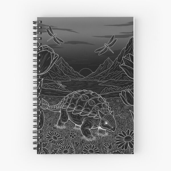 Item preview, Ankylosaurus - dinosaur in a meadow - inverted designed and sold by Dali RB.