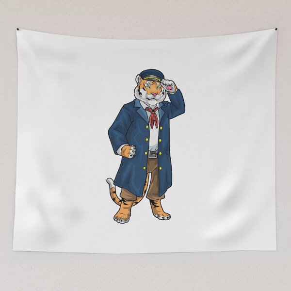 Item preview, Tiger Sailor Sailor cap designed and sold by Snabdesign84.