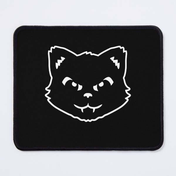 Item preview, Black Cat Fierce Feline Head Snarling Wild Predator Pet designed and sold by shirt-o-mat.
