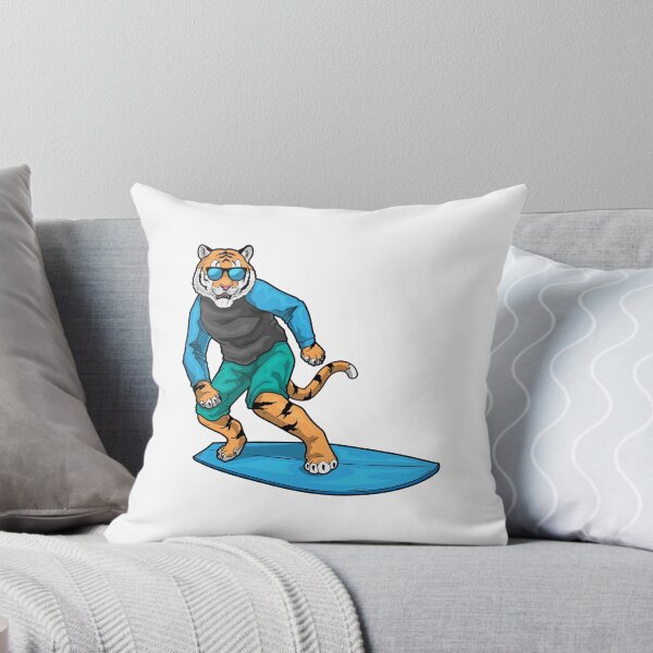 Artikelvorschau, Tiger Surfen Surfbrett Sommer entworfen und verkauft von Snabdesign84.