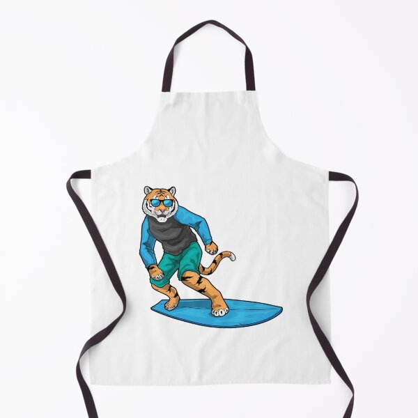 Item preview, Tiger Surfing Surfboard Summer designed and sold by Snabdesign84.