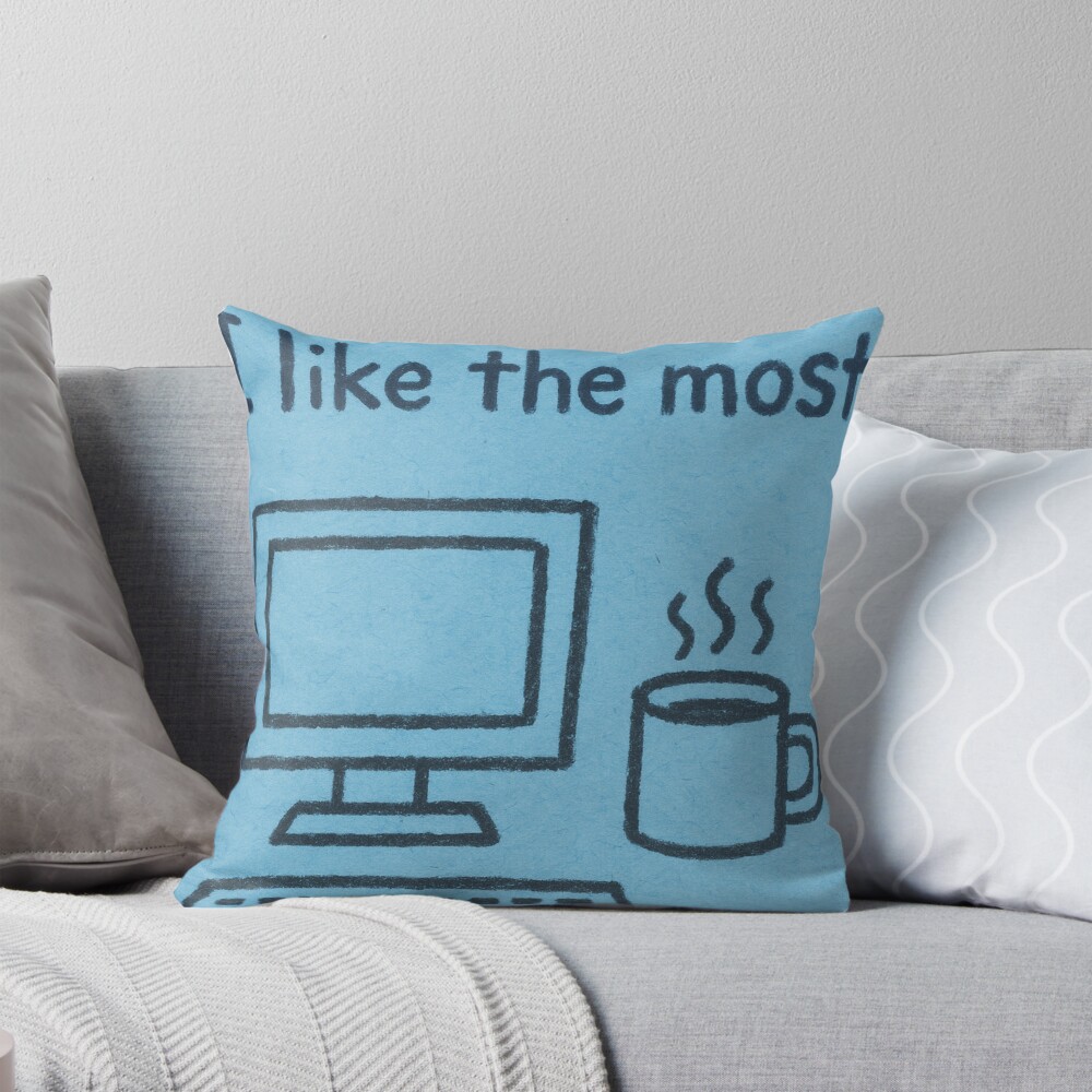 Item preview, Throw Pillow designed and sold by TomDob.