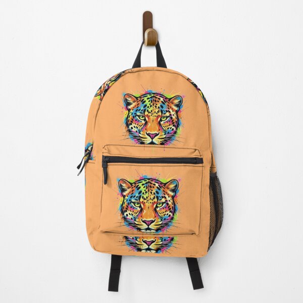 Item preview, Graffiti Leopard Splashed In Neon Colors With Texture designed and sold by Kony83.